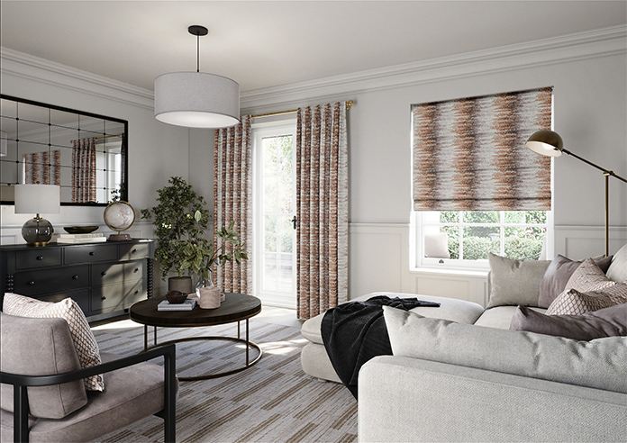 Highbury, Terracotta - Roman Blind - Image 7